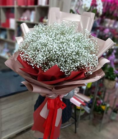 Букет цветов из: Гипсофила в Кугеси